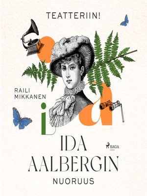 cover image of Teatteriin! Ida Aalbergin nuoruus